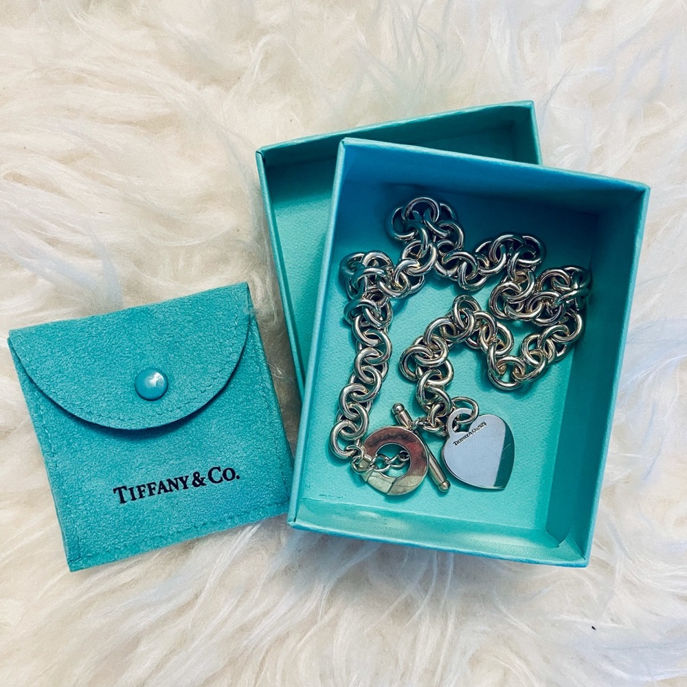 Tiffany Heart Toggle Necklace